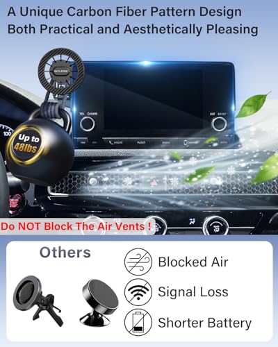 Magnetic Phone Holder for Mazda CX (Magnetic / 2026 Mazda CX5 | 12.9-Inch)