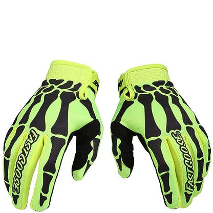 Cycling Gloves Touch Screen Anti (Fluorescent Green / X-Large)
