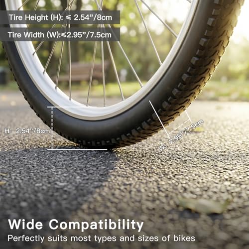 Bike Wall Mount with Fixed Hook (2 Pack / Type L)