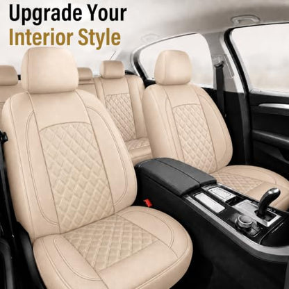Car Seat Cover (N3 Beige / Full Set)