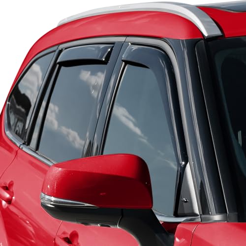 in Channel Extra Durable Rain Guards for Toyota Highlander 2020 (For Highlander 20-26)