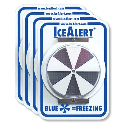 Ice Alert Sign (Indicator Sign Kit - 4 Pack)