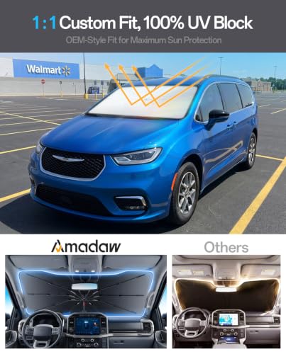 Windshield Sun Shade for Chrysler Pacifica 2004 (For Chrysler / For Pacifica 2004–2026)