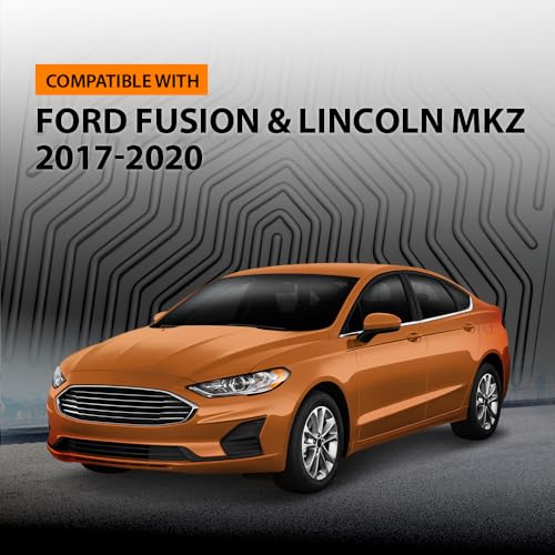 TPE Floor Mats Fit Ford Fusion & Lincoln MKZ 2017 (17-20|Fit Ford Fusion|3PCS)