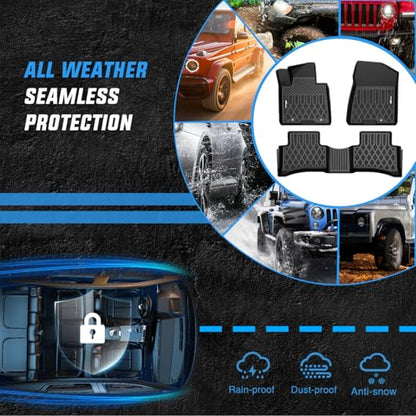 TPE Floor Mats for Hyundai Tucson 2016 2017 2018 2019 2020 2021 (2016-2021 Hyundai Tucson)