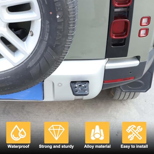 Rear Tow Towing Hook Foot Pedal for L@nd Rover Defender 90 110 130 2020 (Style A (1PCS))