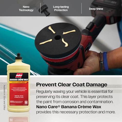 Nano Care Banana Creme Wax for Automotive Finishes (128 Fl Oz (Pack of 1))