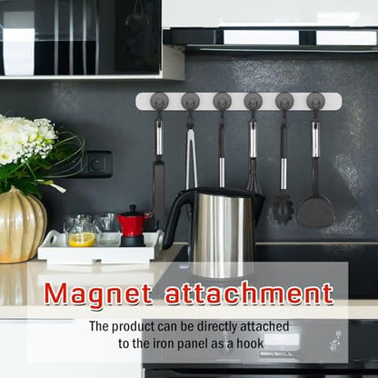 Strong Magnetic Hooks (Black / 0.98in)