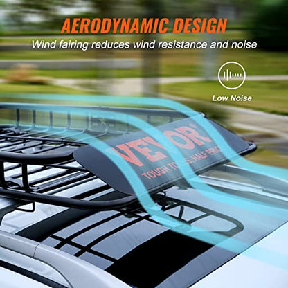 Roof Rack Cargo Basket (Basket / 64x39in)