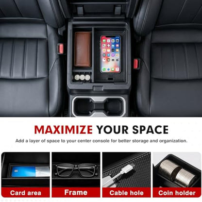 Center Console Organizer for 2024 (2024-2026 Toyota Tacoma)