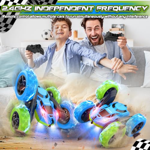 Blue Green RC Car for Kids (Blue&green Pro)