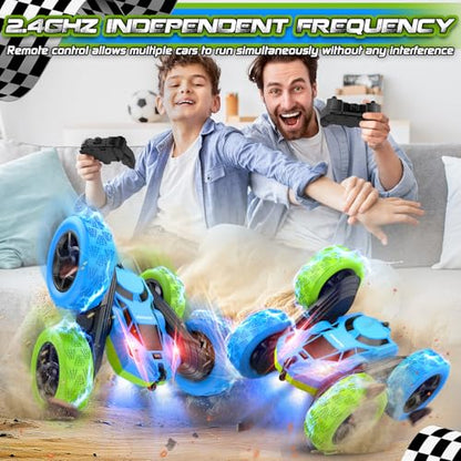 Blue Green RC Car for Kids (Blue&green Pro)