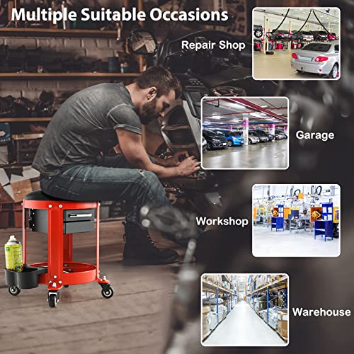Garage Shop Roller Seats