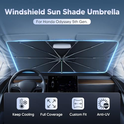Windshield Sun Shade Umbrella for 2018 (Honda Odyssey 2018-Present)