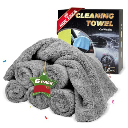 Car Wash Towels 16x16 (Grey)