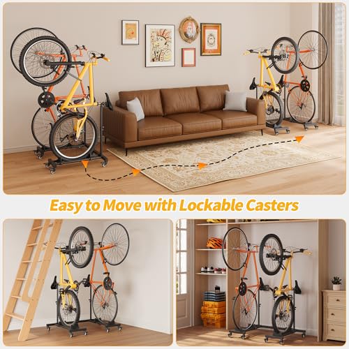 Bike Rack for Garage (2 Packs)