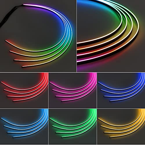 Dreamcolor Acrylic Interior Car LED Strip Light 55.1 (Dreamcolor Light Strip - 55.1 inch)