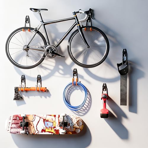 Garage Storage Utility Hooks (Orange)