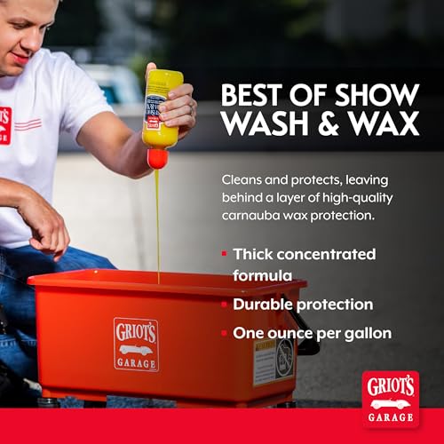 Best of Show Wash and Wax for Car Detailing and Cleaning (16 Fl Oz (Pack of 1))