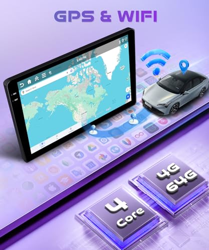 4G+64G Android 15 Car Stereo Radio for Toyota Corolla 2009