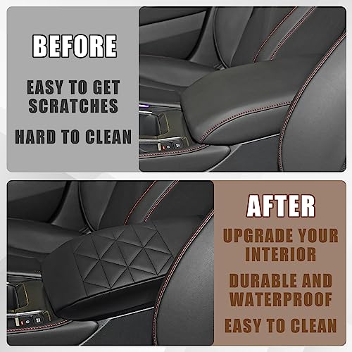 Armrest Cover for Honda Accord 2023 (23) 22-26 |Accord| V2 Black, Regular)