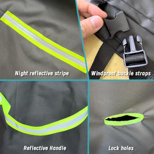 Motorcycle Cover All Season (Black / 90.5")