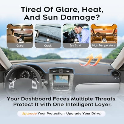 Gray Dash Cover for 2006 (06-13 Lexus is(Gray))