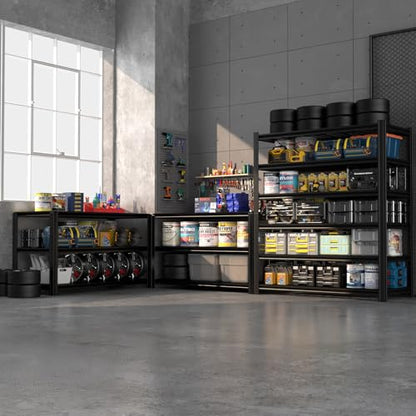 6 Tier Heavy Duty Garage Shelving (6T 55" W x 24" D x 84" H)