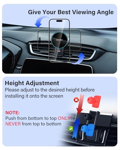 Magnetic Charger Phone Holder for Honda CR (Magnetic Wireless Charger / 2017-2022 Honda CR-V)