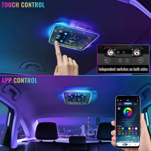 Universal Car Roof Dome Lights Replacement (Meteor Style)