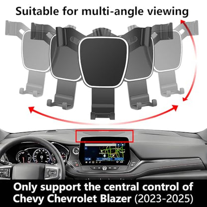 Car Phone Holder Center Console Organizer For Chevy Chevrolet Blazer 2023 2024 2025 2026【Not fit Blazer 2019 (Holder Box for Chevy Blazer 2023-2026)