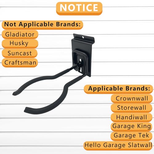 Adjustable Slatwall Hooks (8" 4 P)