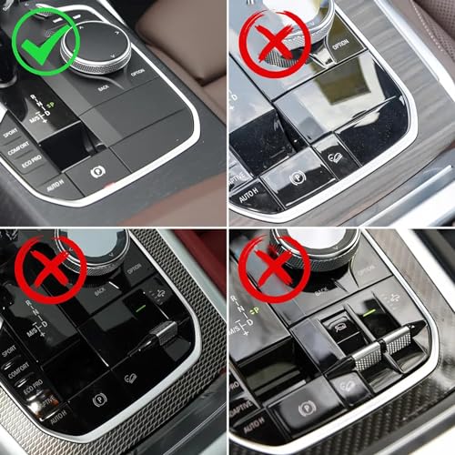 for BMW 1 2 3 4 Series X3 X4 F40 F44 G20 G21 G22 G23 G24 G26 G01 G02 M4 G82 M3 G80 i4 i3 LHD Modification Car Center Console Gear Shift Lever Storage Box ABS Organizer Interior Accessories