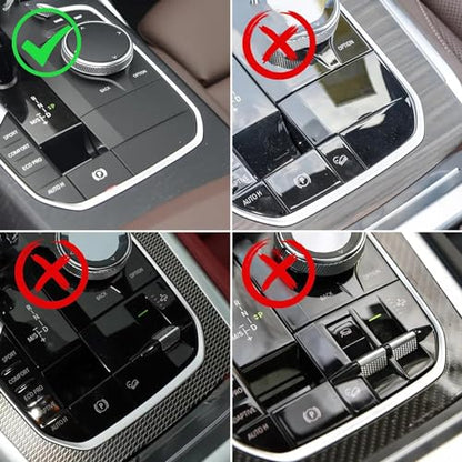 for BMW 1 2 3 4 Series X3 X4 F40 F44 G20 G21 G22 G23 G24 G26 G01 G02 M4 G82 M3 G80 i4 i3 LHD Modification Car Center Console Gear Shift Lever Storage Box ABS Organizer Interior Accessories