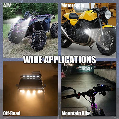 Motorcycle Driving Lights 12 (Black 2)
