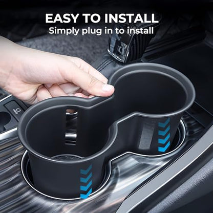 Center Console Cup Holder Inserts for Toyota Camry 2024 2023 2022 2021 2020 2019 2018 (Cup Holder for 2018-2024 Camry)
