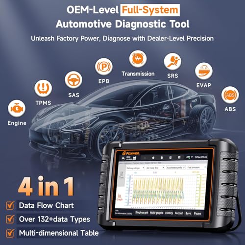 2026 FOXWELL Scanner NT809BT OBD2 Scanner Diagnostic Tool with 30+Resets (NT809BT Bidirectional Scanner Black)