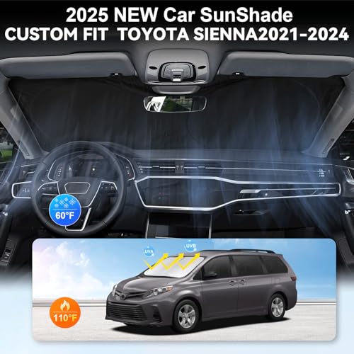 Sunshade for Toyota Sienna 2021 (for 2021-2025 Toyota Sienna)