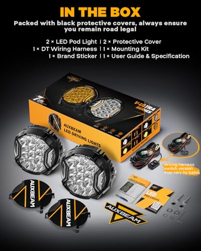 V Ultra Series 7" Round LED Off (7-inch, White)