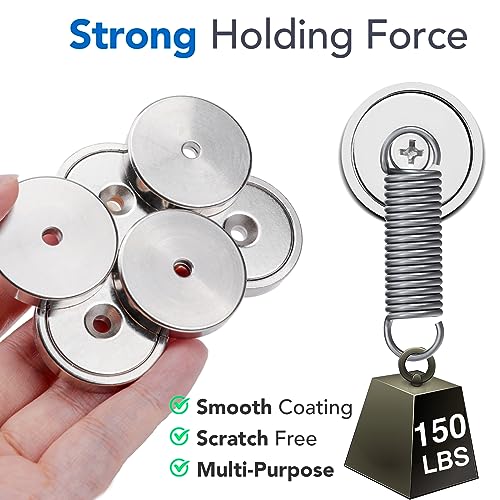 Magnet 150LB+ Neodymium Cup with Super Strong Attraction