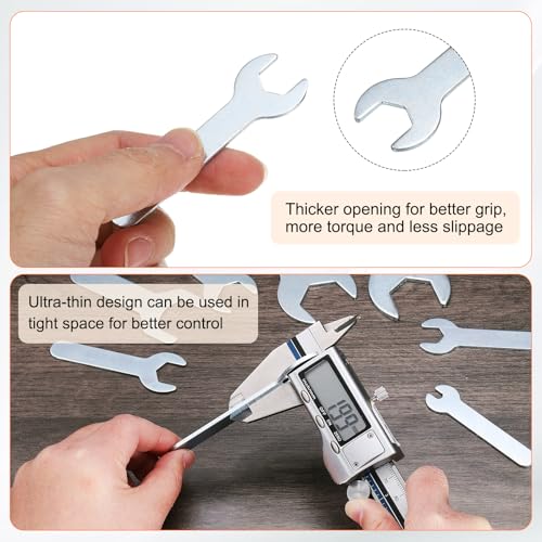 10pcs Small Wrench 11x70x1.5mm Metric U (11x70x1.5mm)