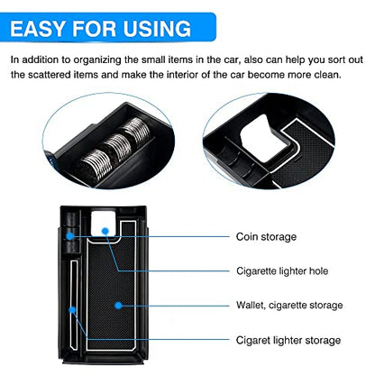 Center Console Organizer for 2021 (2021-2024 Toyota Venza)