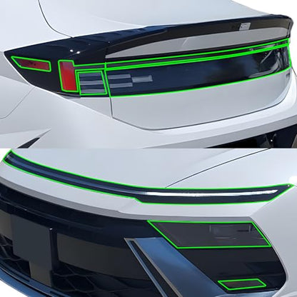 Precut for Hyundai Sonata 2024 (Full Kit / Clear Bra)
