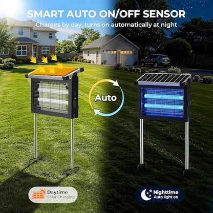 Solar Bug Zapper (Black)