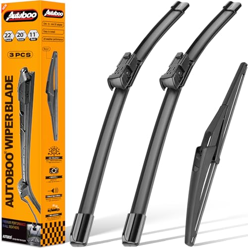 Windshield Wiper Blade Replacement for Jeep Renegade 2015 (22"+20"+11")
