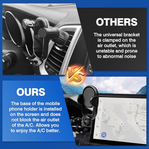 Car Phone Holder for 2024 (Auto-Look / Toyota Tacoma 24+ 14-inch)
