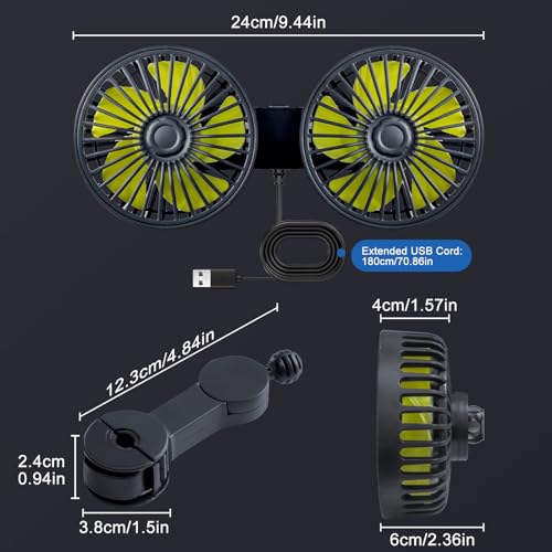 Car Fans for Backseat