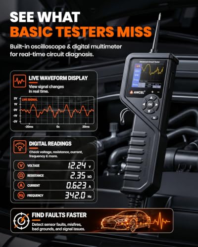 PB600 Automotive Power Circuit Probe (Jet Black)