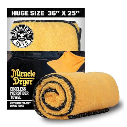 Large Microfiber Drying Towel for Cars (36"x25" / 1 pack)