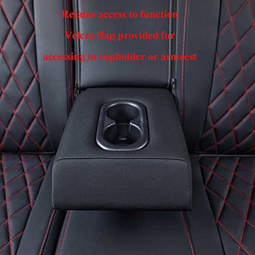Custom Seat Covers for KIA Sportage 2023 (Black with Red Piping / 2023-2026 Sportage (No LX))